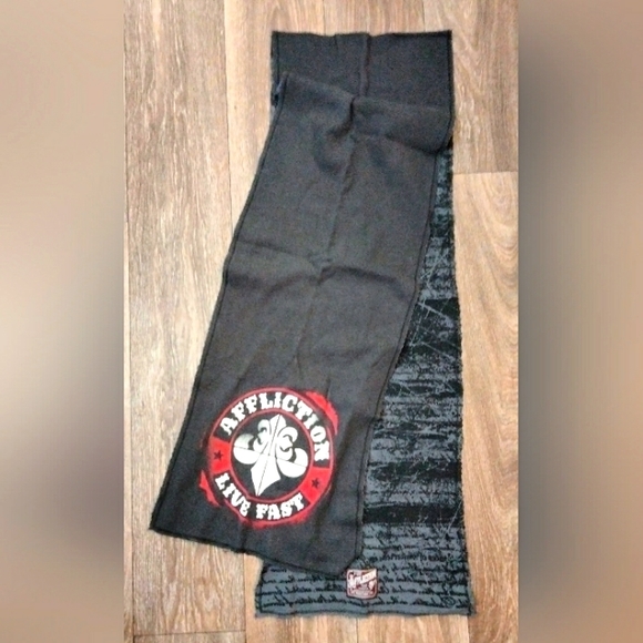 Affliction "Live Fast" Scarf - Picture 1 of 5